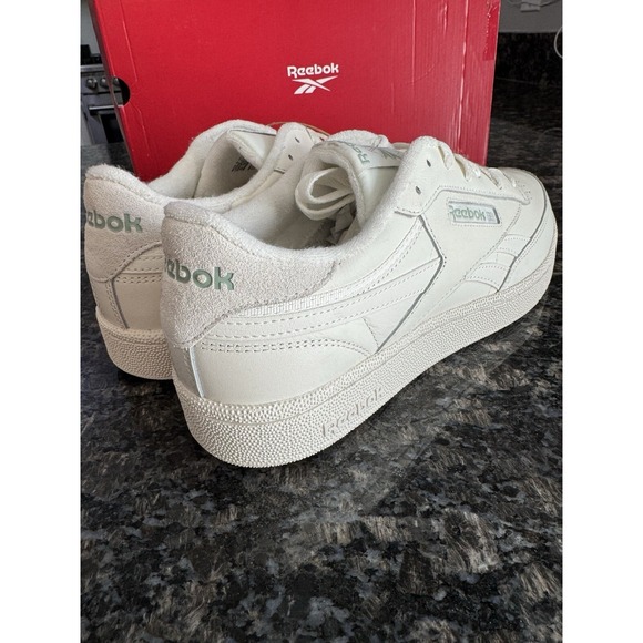 Unisex Reebok‎ Classic Leather C Revenge Trainers  Chalk/white Sz 13 M. 14.5 L main image 6